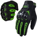 Riding Tribe Motorcycle Riding Gloves Touching Screen Hard Knuckle-Green