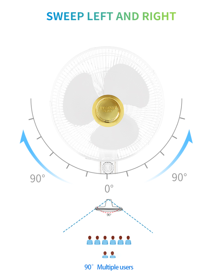 Evernal Star TG 40 16" Stand Fan