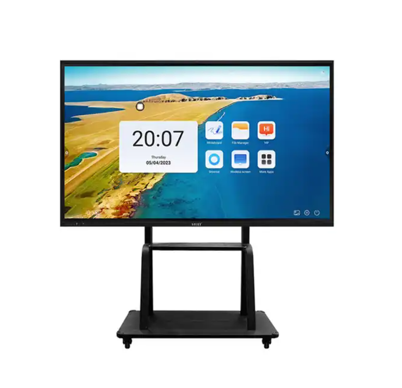 55 Inches LED Touch Screen All in One PC Whiteboard Interactive Flat Panel for Education Meeting Conference