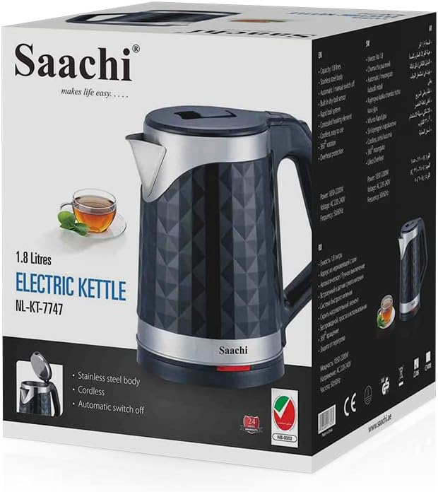 KETTLE 1.8L BLACK/7747