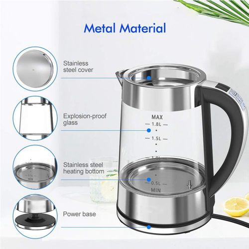 SMANG Glass Electric Kettle 1800W