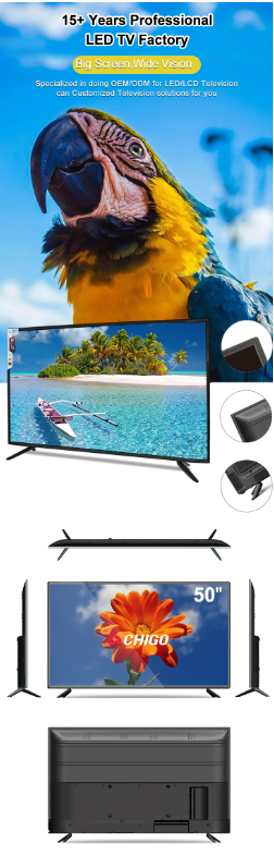 50 Inch Smart 4K LED TV LCD Television Flat Screen TV