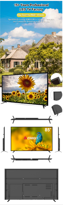 OEM LED LCD TV Smart 85 Inch Android Television Ultra HD 4K Smart