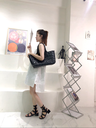 Women EMG7113 Woven Leather Handbag