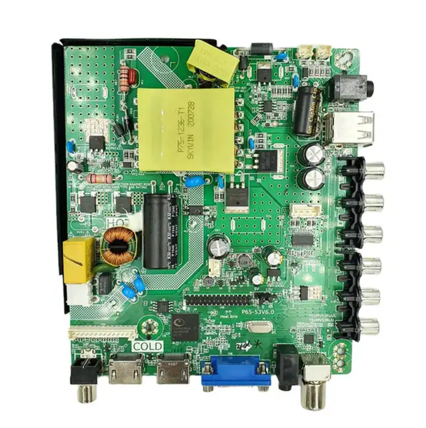 50 Inch Skd Tv Dtmb 4k Uhd television box Android Tv Motherboard