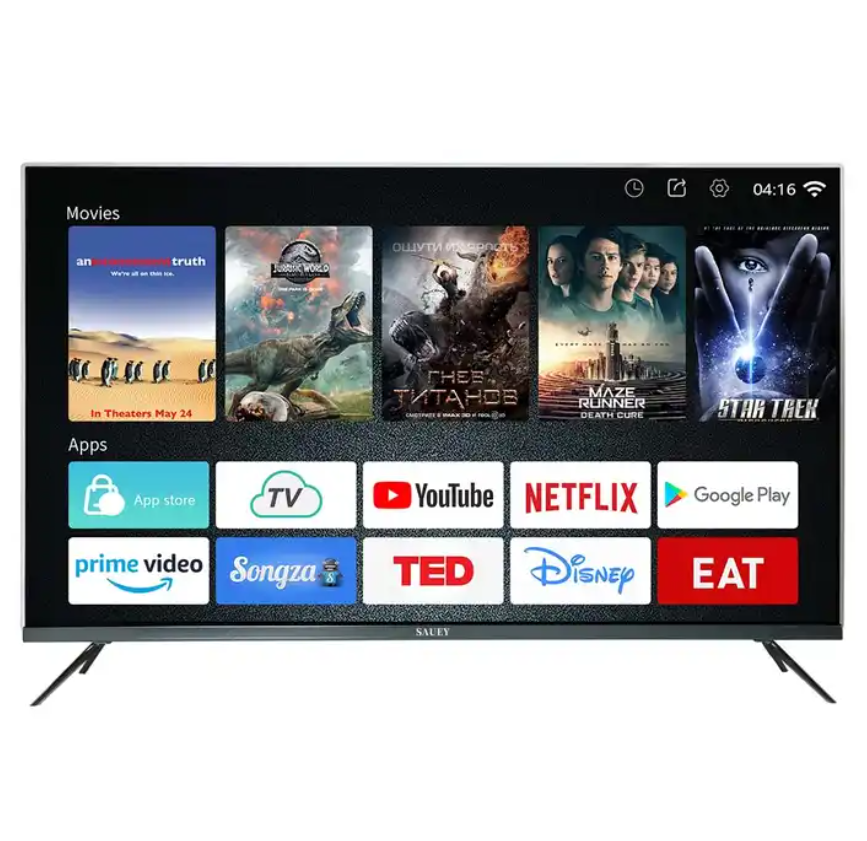 55 Inch Home LED Smart TV