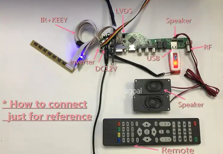 S368LA1.5 , 8G Storage Led TV Smart Mainboard 32 Inches