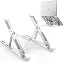 7 Level Adjustable Portable Laptop Stand - Silver