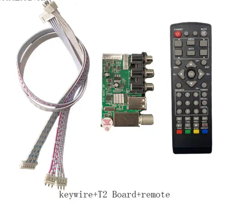 Universal 14''-34'' Crt and Led TV Mainboard DVB T2 Board