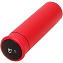 500ML Smart Led Temperature Display Insulated Stainless Steel Flask Bottle - Red