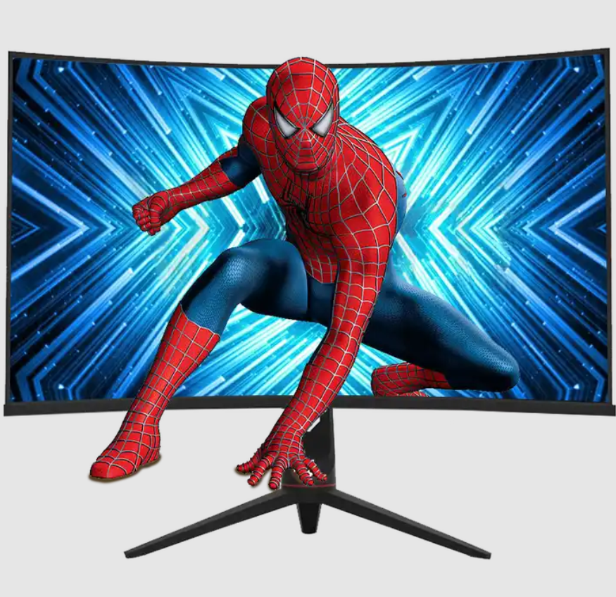 FHD 2K LED Computer Gaming Monitor 144hz 27 Inch R1800 Curved Monitor LCD Monitor