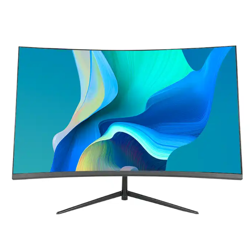 23.8 Inch curved Screen Monitor FHD 2K , LED LCD Monitor 75Hz 165Hz Gaming PC monitor