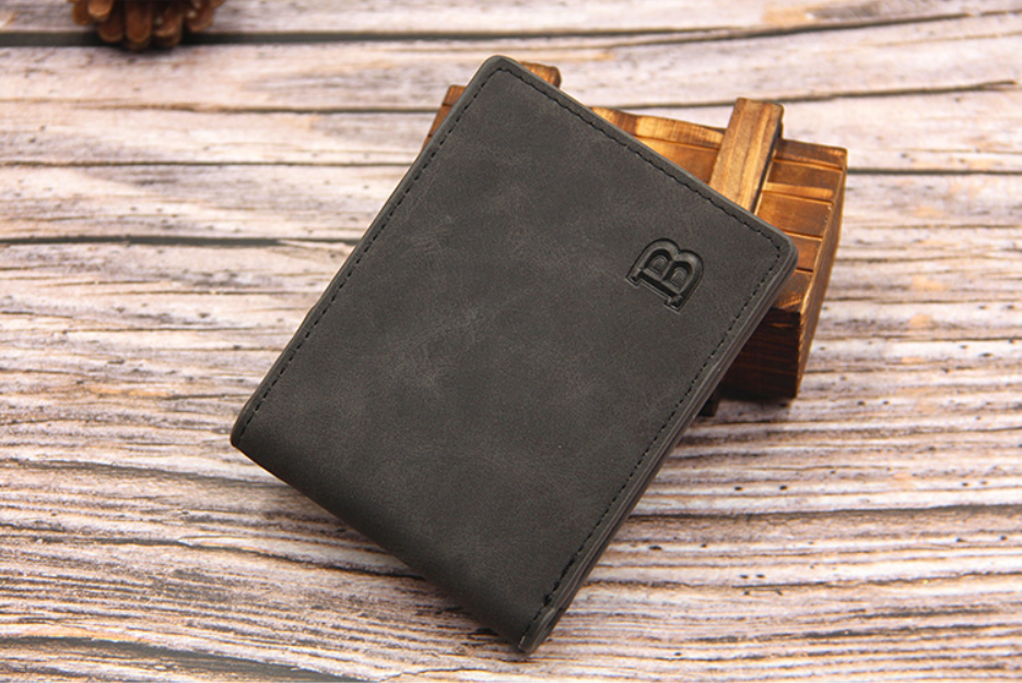 Slim Men Leather Wallet