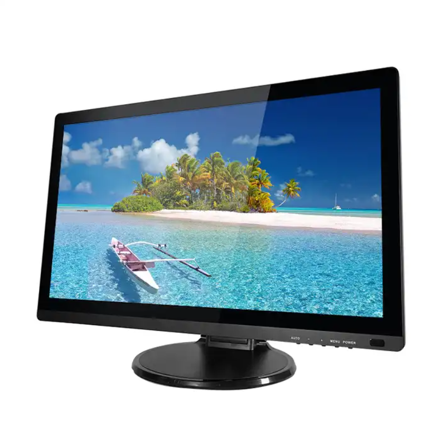 19 Inch VGA LCD USB Touch Screen Monitor LED Backlight Desktop Computer PC Monitor High Resolution Desktop Display