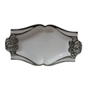 Design Serving Platter - Silver