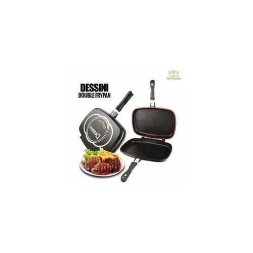 36Cm Dessini Grill Pan – Black