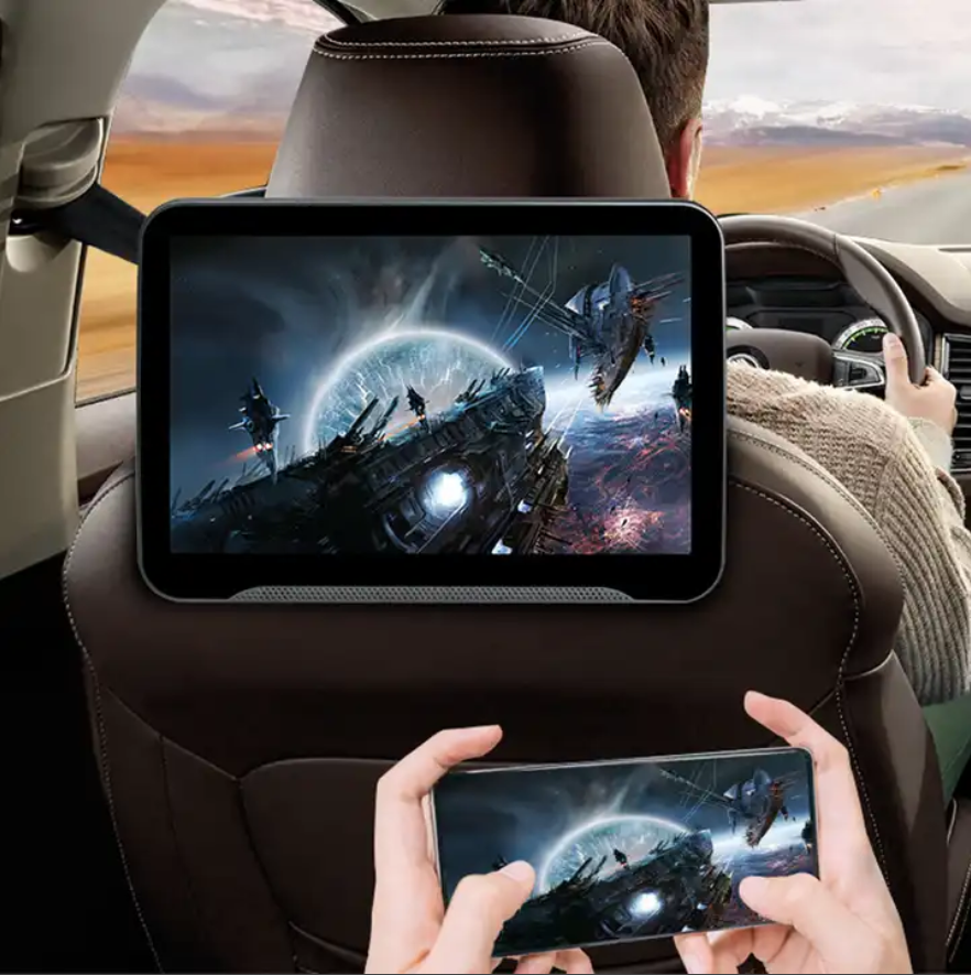 10.1 inch Wireless touch android car display 10.1 android in car screens video headrest car back seat monitor