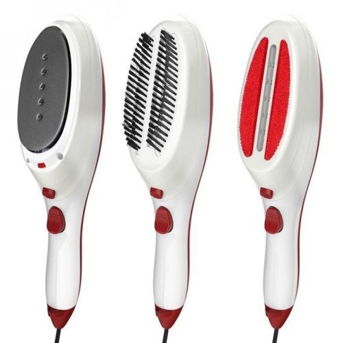 Steam Ironing Brush - Red,White