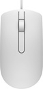 Dell MS116 Optical USB Wired Mouse - White