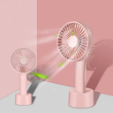 USB Electric Power Source Solar Portable Stand Rechargeable Mini hand held Fan