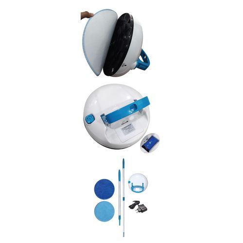 Electric Chargeable 360 All Around Rotating Mop - Blue,White