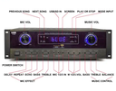 K-250 Tablero Valvulado Mp3 UHF VHF Amp Amplifiers Karaoke Mixing Optical Coaxial Input Lineal Professional Amplifier