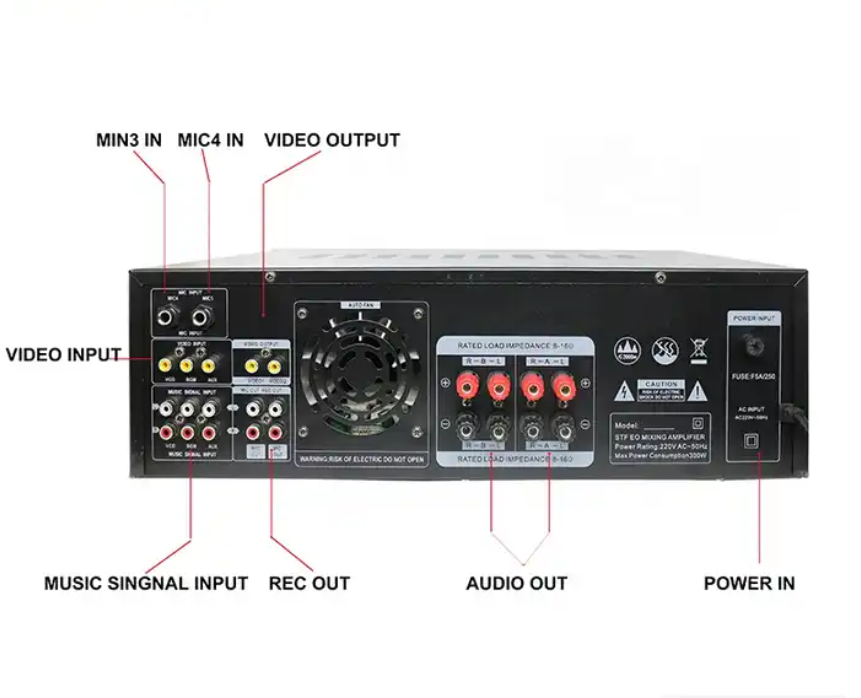 Lx-350-1 Amplifier Headend ClassAB Amplificador Lineal Tube Assemblies With Fm Signal Radio