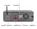 LX-777 VHF UHF Microphone DVD Panel HF Transformer Music Power EQ Amplifier