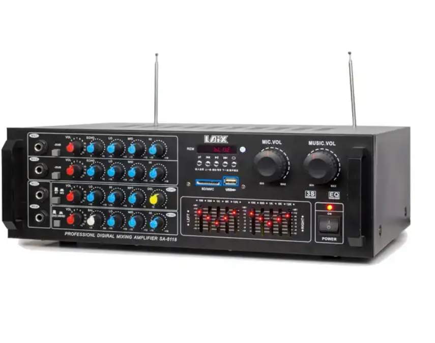 SA-8118 Crossover Dual National Acoustic Adjust Mixing EQ Amplifier