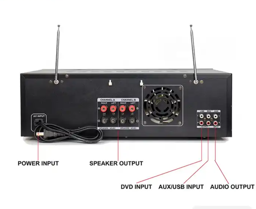 SA-8118 Crossover Dual National Acoustic Adjust Mixing EQ Amplifier