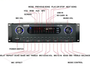 Lx-380 Amplifier Hi-End Best Karaoke Powered Tooth Blue Stereo Brand Name Power Signal China Amplifiers