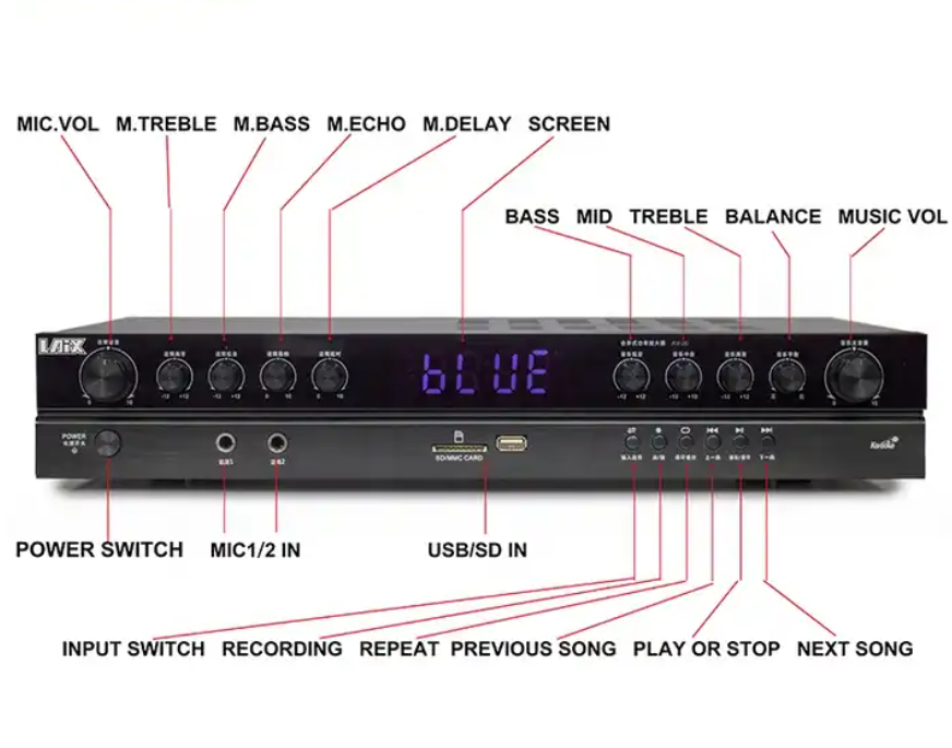 AV-20 Professional Power Amplifier