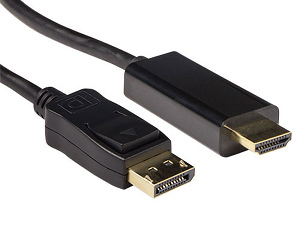 Mini Dp-HDMI Adopter - Black