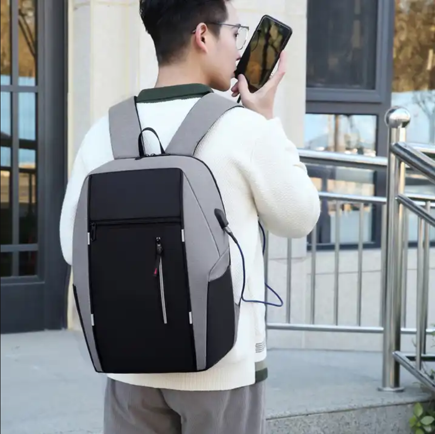 Notebook Bag With USB Charging Port