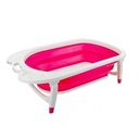 Baby Folding Bathtub Basin - Pink