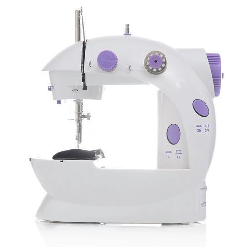 Small Multifunction Electric portable Sewing Machine - White