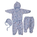 Fashion 100% Cotton Newborn Five-piece Set - Multiple Designs