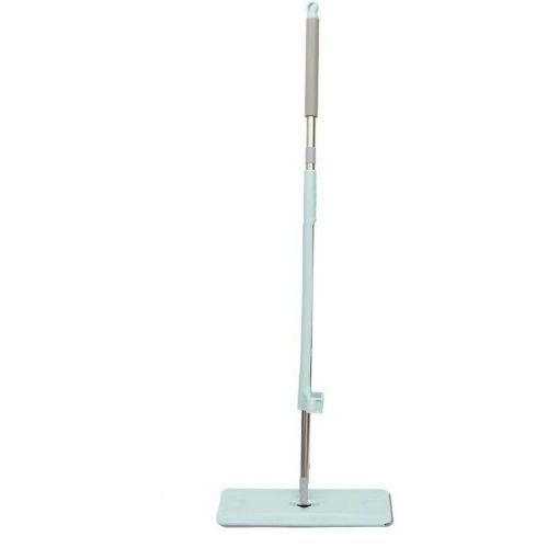 Hand-Free Flat Mop, Lazy Drag and Drop Artifact-Blue.