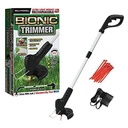 Grass Trimmer, Cordless Rechargeable Weed Cutter with Detachable Head- Black