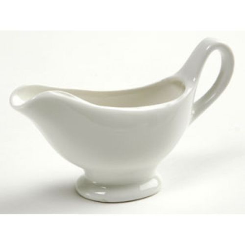 Ceramic Gravy Sauce Bowl - White