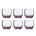 6 Piece Short Luminarc Multi-functional Glasses-Purple