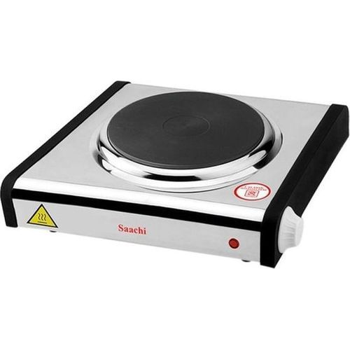 Saachi Electric Single Burner Table Cooking Hot Plate Stove- Grey