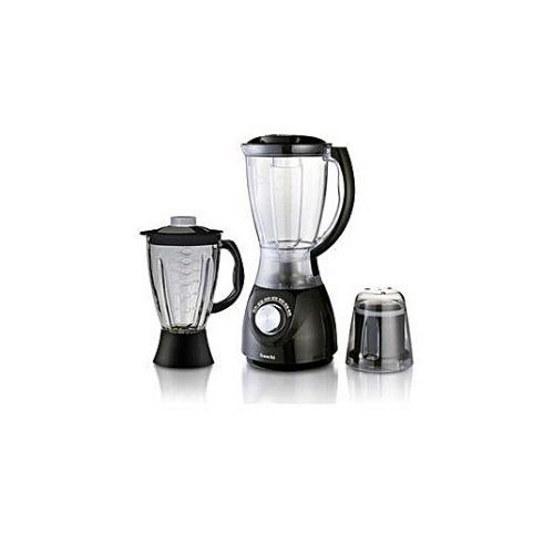 Saachi 3 in1 Blender, Grinder, Juicer, 1.6L - Black