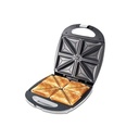 4 Slice Sandwich Maker/Toaster,Grill- Black