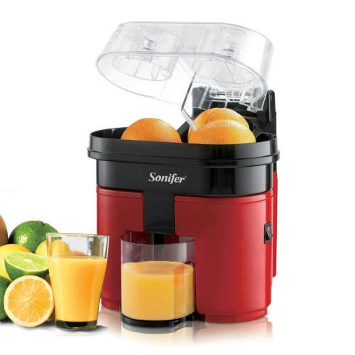 Fast Electric Double Juicer - Red