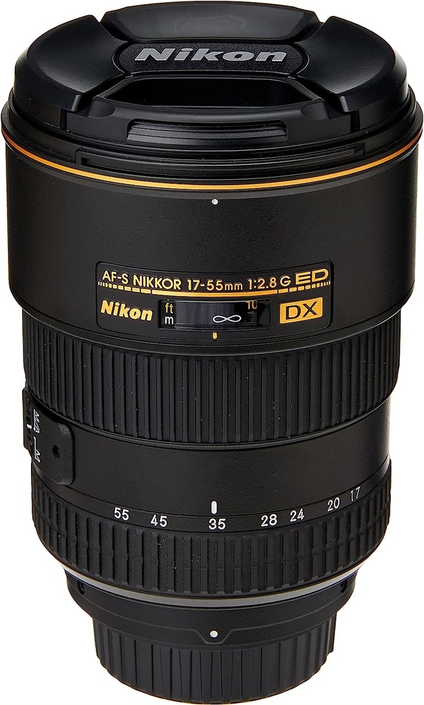 Nikon AF-S DX NIKKOR 17-55mm Camera Lens ( Black )