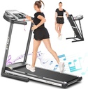 Smart Tread Mill With Music And Wifi Black