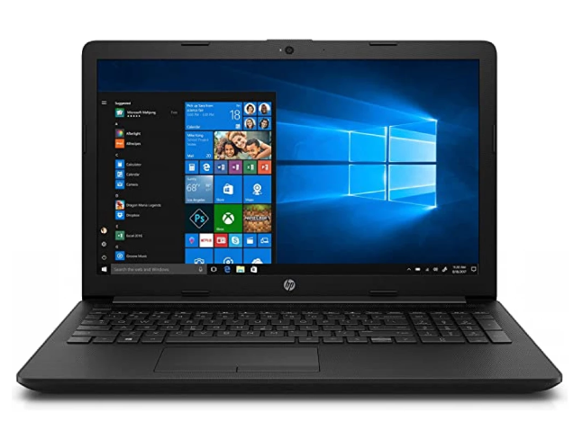 HP 15 Intel Celeron Notebook Laptop PC, 4 GB RAM, 256 GB HDD, Windows 10 Home 15.6 Inch Screen