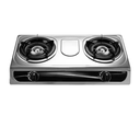 Gas cooker 2 Burner household gas Gas stove table Stainless Steel Burner Cooker