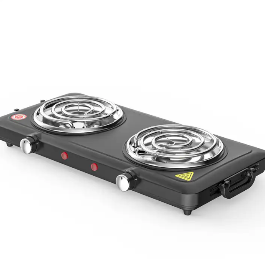 Electric Coil Hot Plate 1000W, non stove plates portable prices iron solid electric stove burner